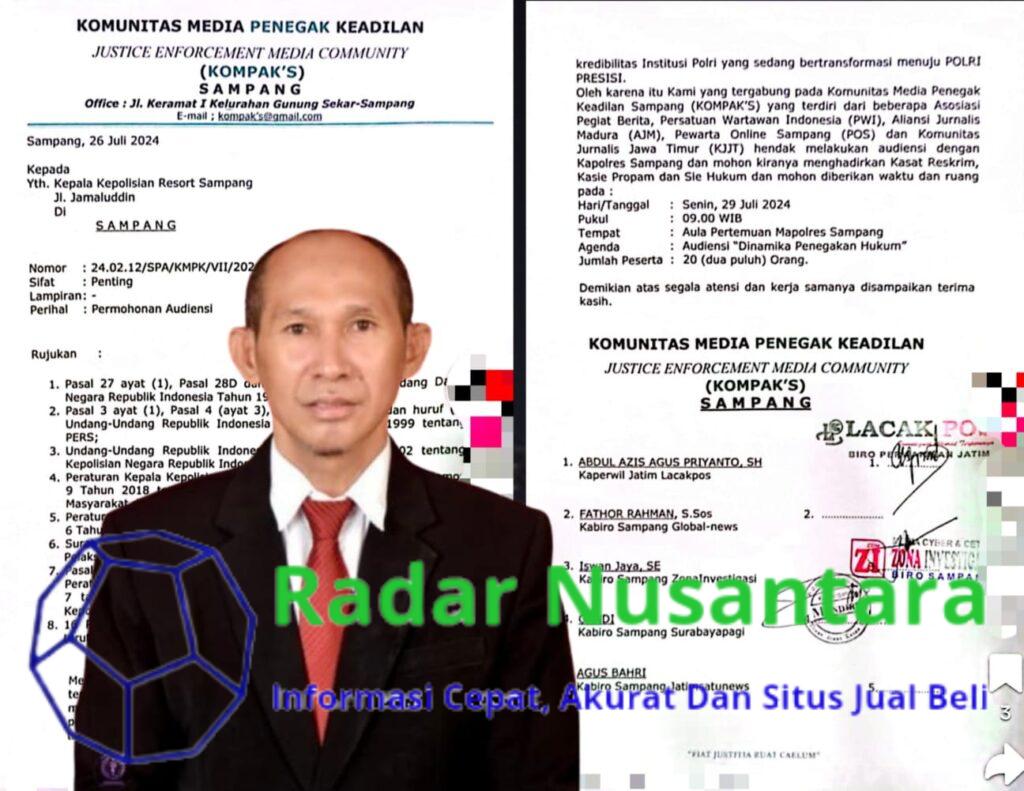 Praktisi Hukum : Oknum Wartawan KOMPAK’S Catut Nama KJJT Dalam Surat Audensi Dapat Dipidana