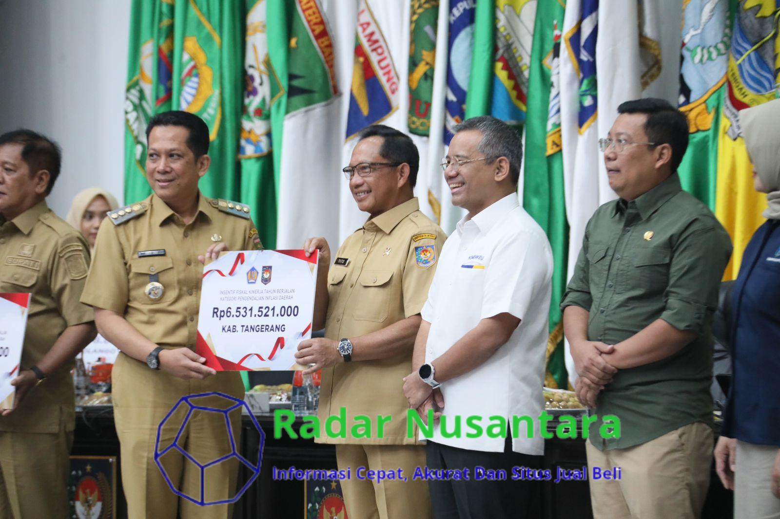 Apresiasi Kinerja Pengendalian Inflasi, Kemendagri Bersama Kemenkeu Beri Penghargaan Insentif Fiskal kepada 50 Daerah