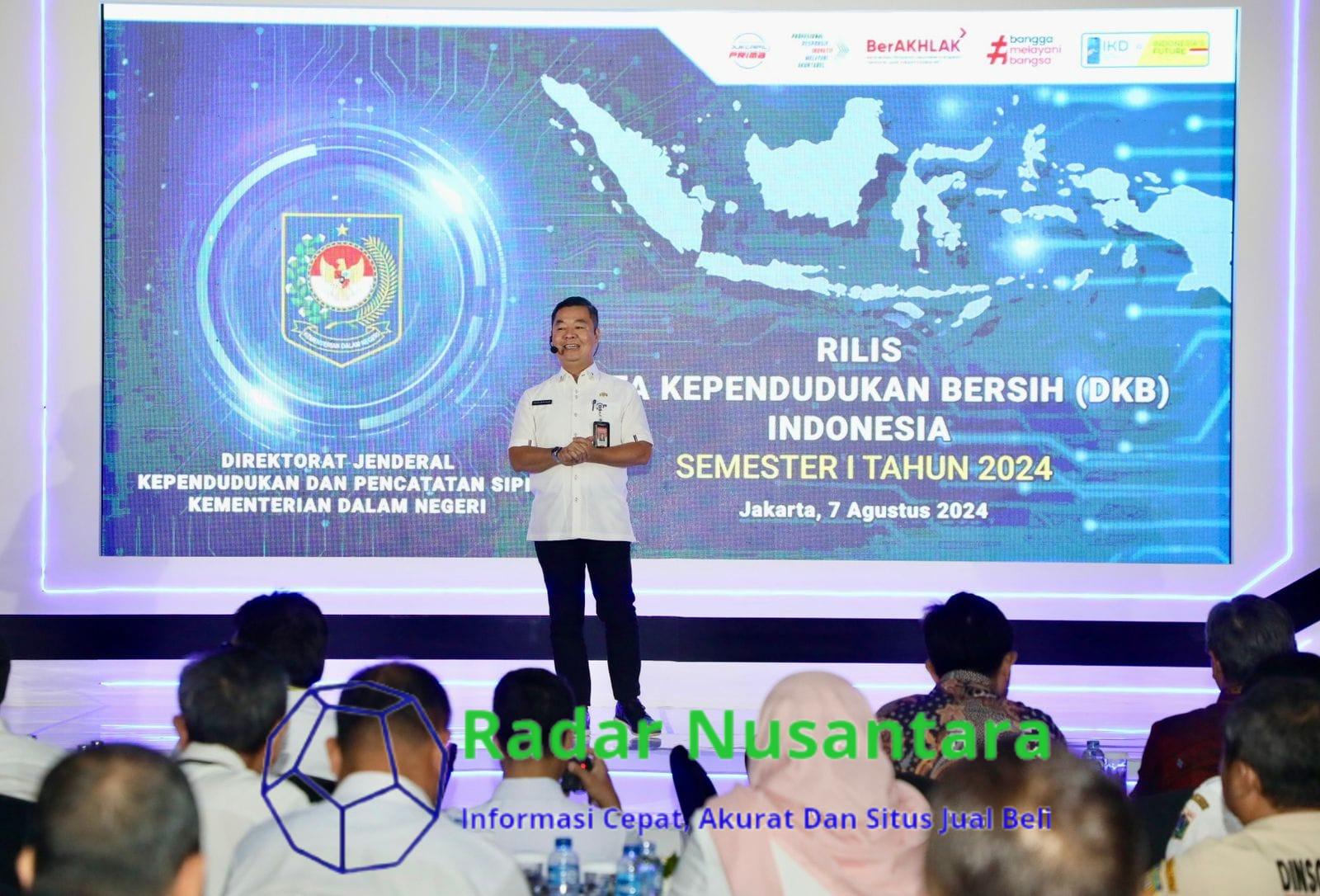 Rilis Data Kependudukan Bersih Semester I Tahun 2024, Kemendagri Ungkap Populasi Sejumlah Daerah