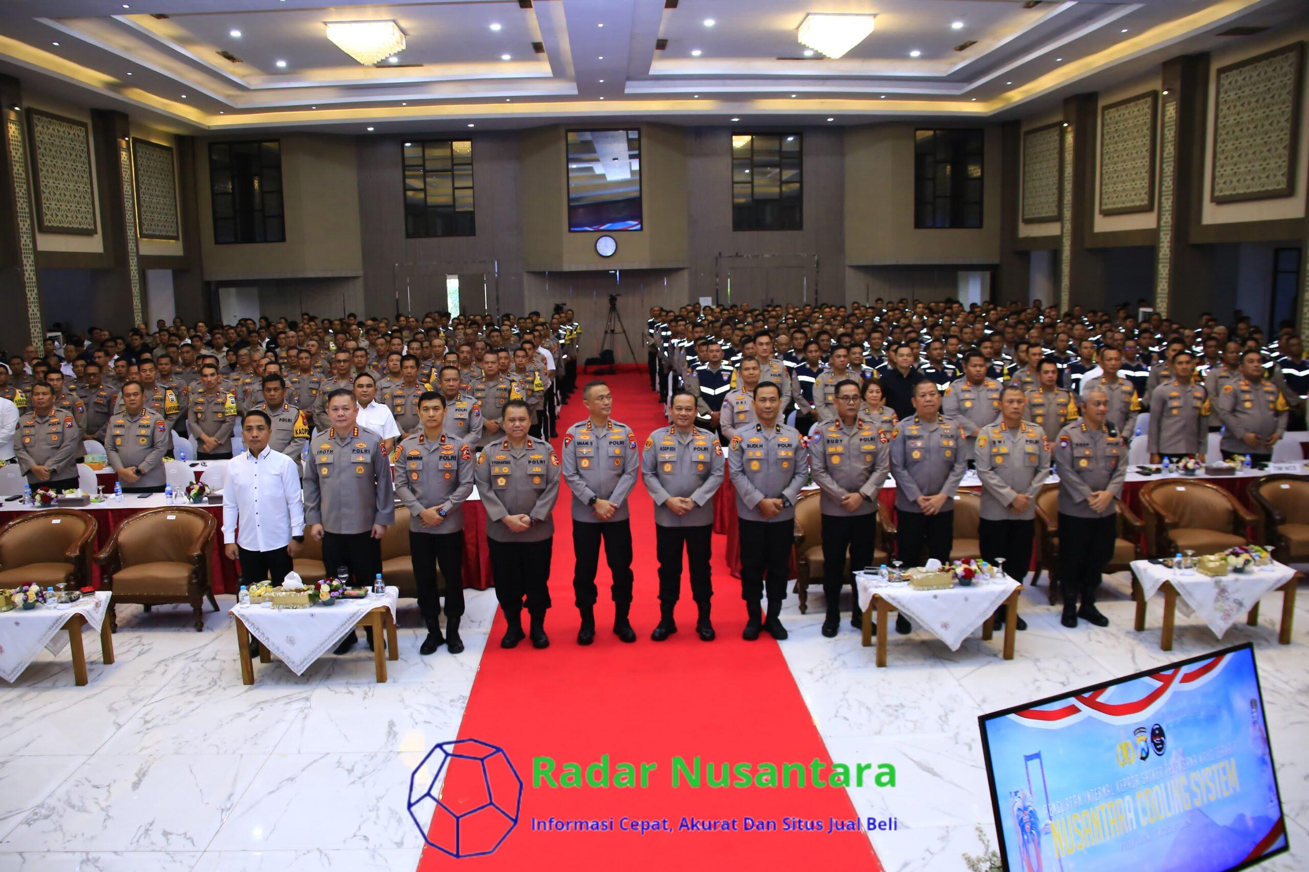 Kaops NCS Polri Minta Polda Jatim Optimalkan Cooling System Jelang Pilkada Serentak
