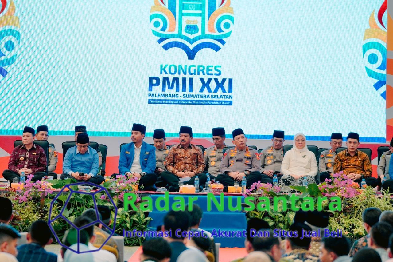 Kapolri Hadiri Pembukaan Kongres XXI PMII di Palembang