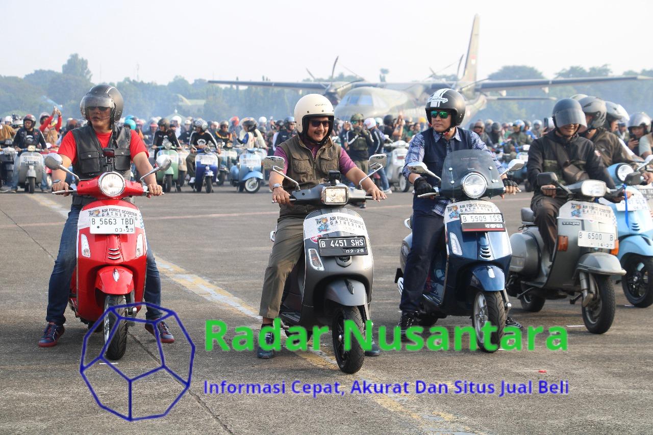 Pangkoopsud I Hadiri Air Force Scooter Gathering