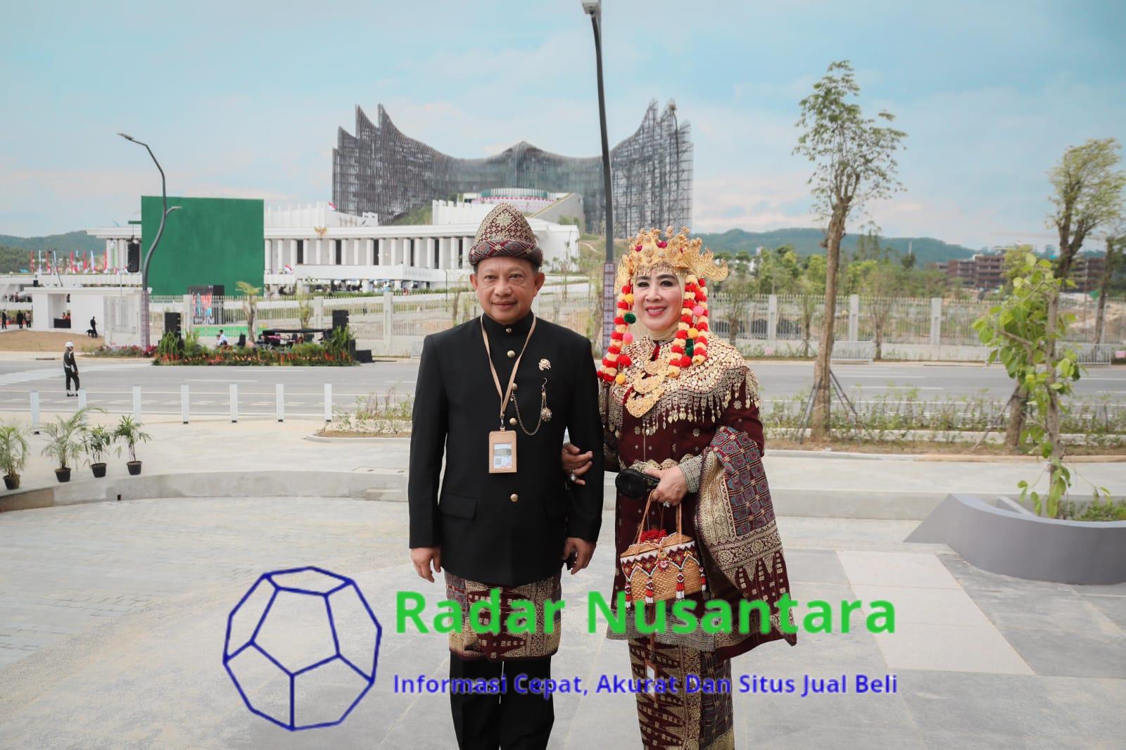 Mendagri Tito Beserta Istri Hadiri Upacara HUT Ke-79 Kemerdekaan RI Perdana di Ibu Kota Nusantara