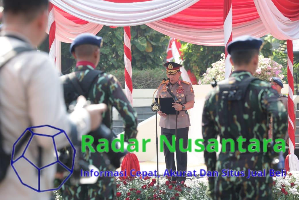 Kapolri Pimpin Upacara Hari Juang Polri di Surabaya