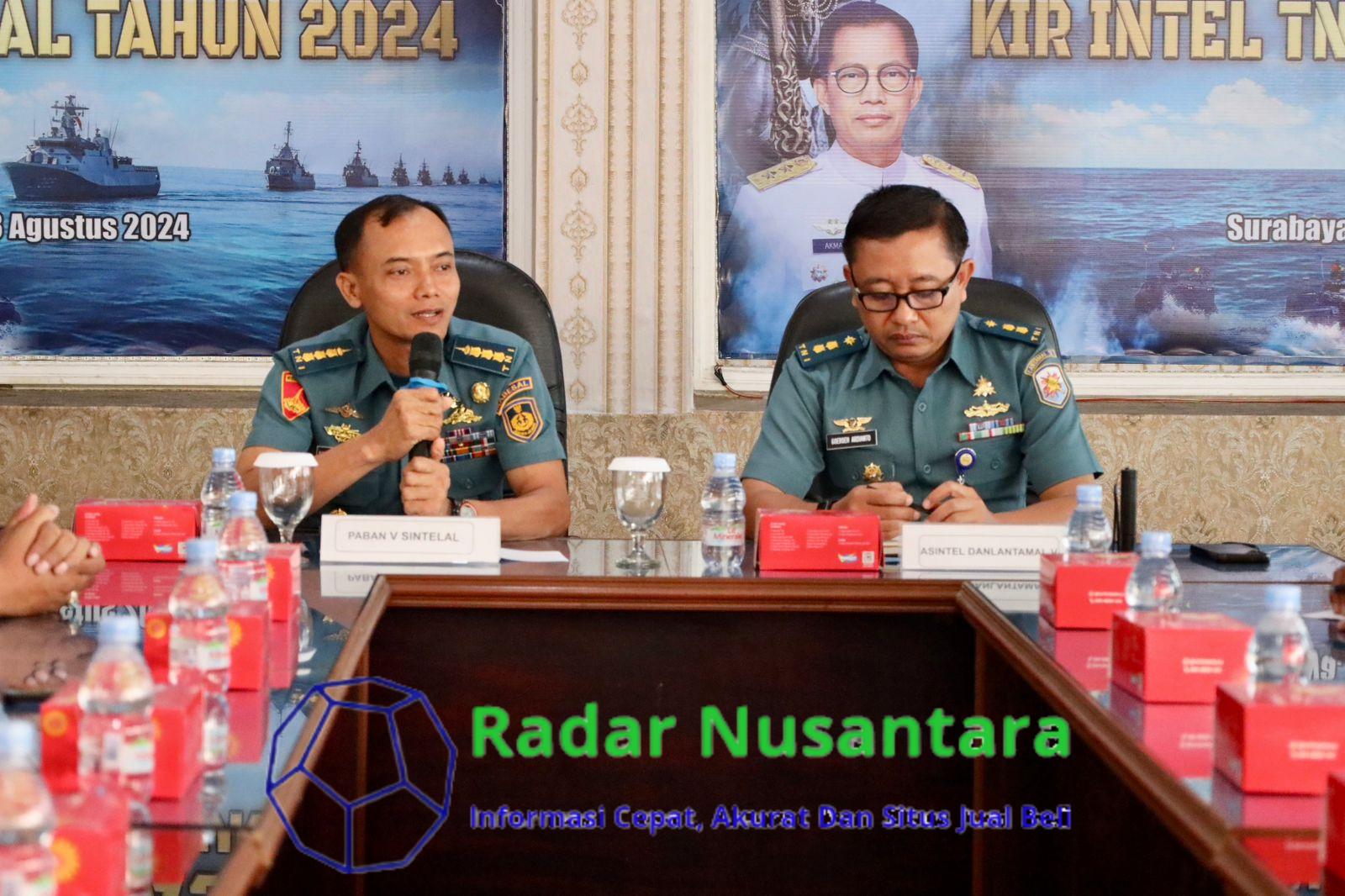 Lantamal V Gelar Sosialisasi Perkiraan Intelijen TNI AL Tahun 2024