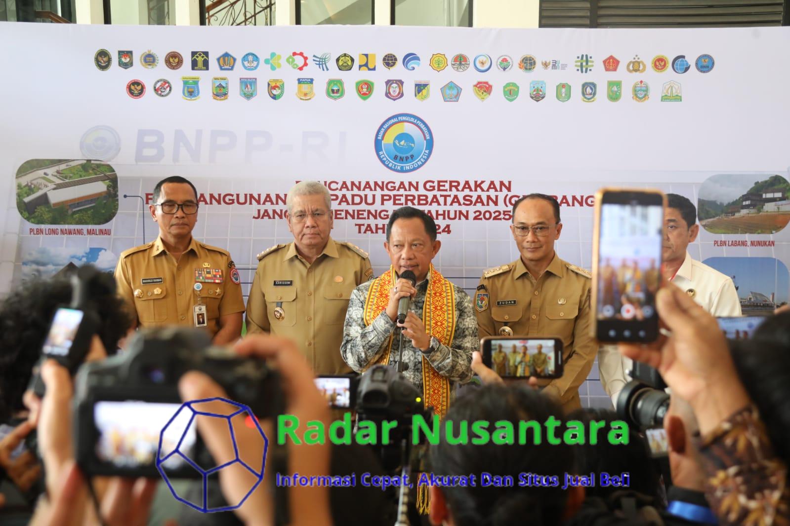 Mendagri Tegaskan Pentingnya Perkuat Daerah Perbatasan