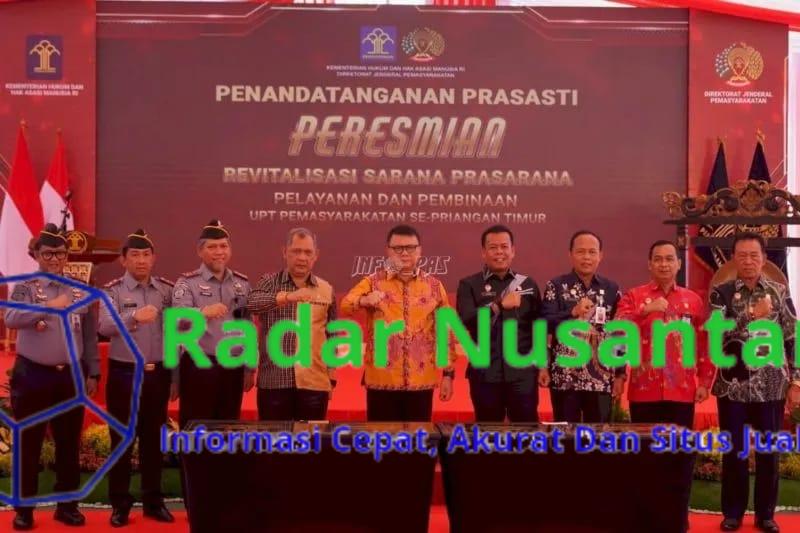 Tingkatkan Pelayanan Warga Binaan, Kemenkumham Revitalisasi UPT Pemasyarakatan se-Priangan Timur
