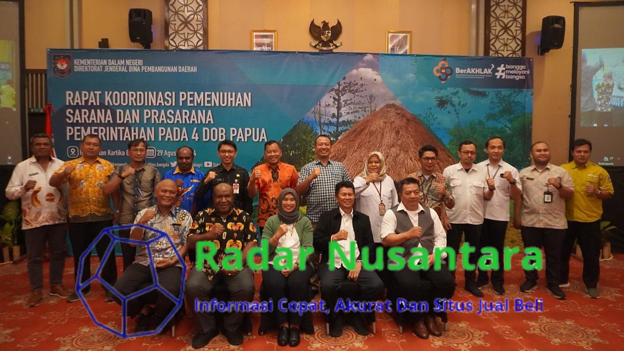 Pemerintah Lakukan Percepatan Pembangunan di Kawasan Pemerintahan Provinsi (KPP) DOB Papua