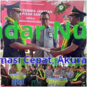 Momen Haru Iringi Acara Pisah Sambut Kepala Rutan Rengat