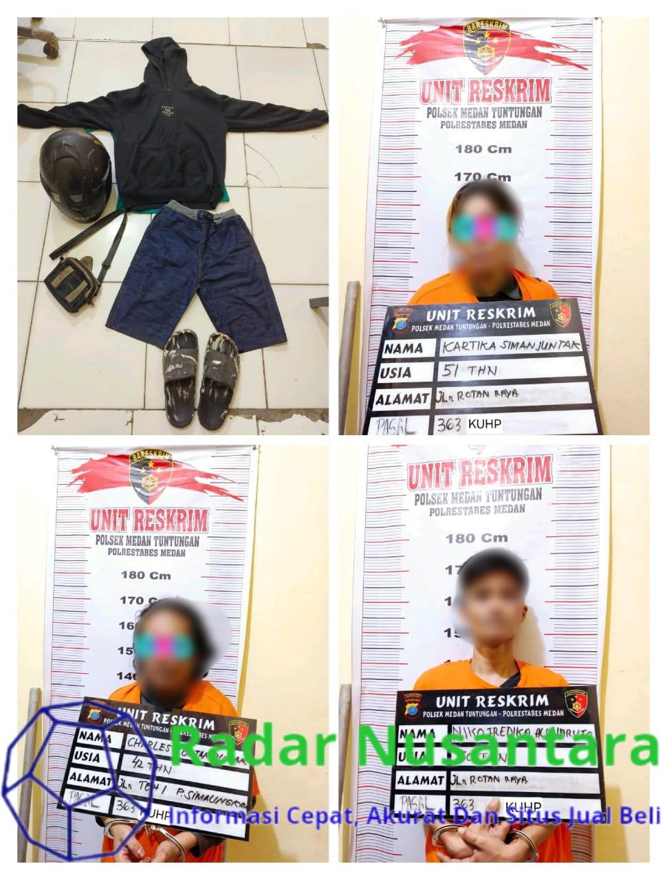 Modus Ajak Ketemuan, Sepeda Motor Sales Honda Dicuri Pelaku Kini Mendekam di Penjara Polsek Medan Tuntungan