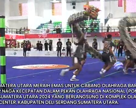 Tim Barongsai Sumut Sumbang Emas Keempat Pada PON ke-XXI 2024