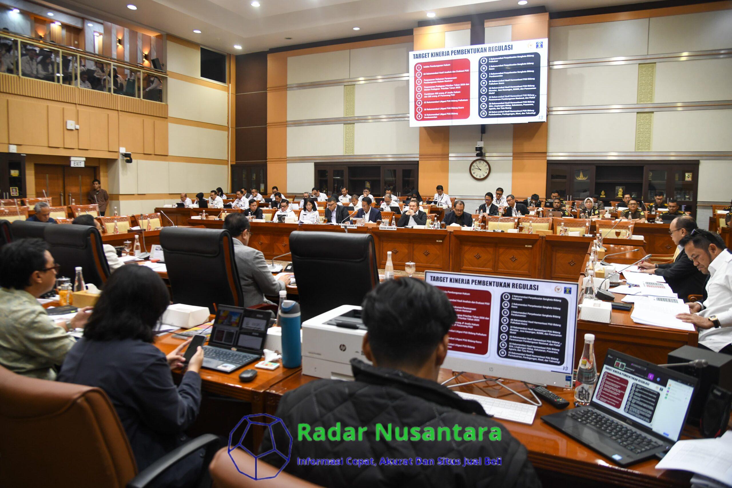 Dapat Anggaran Rp 21.2 Triliun di 2025, Kemenkumham Fokus pada Empat Program