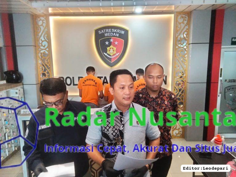 Tiga komplotan curanmor yang kerap beraksi parkiran tembung didor, Jumat (6/9/2024).