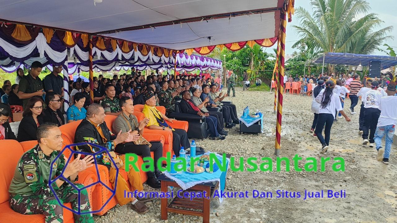 Mimika Residents' Joy In Welcoming The GPI Chruch By The Pangkogabwilhan ||| To Commemorate The 79Th Anniversary Of The TNI