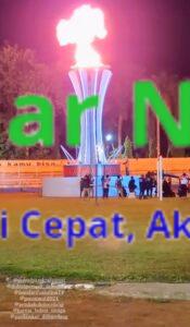 Syamsul Anwar dan Iwan Karo-Karo Jadi Pembawa Api Obor pada Pembukaan PON XXI di Deli Serdang