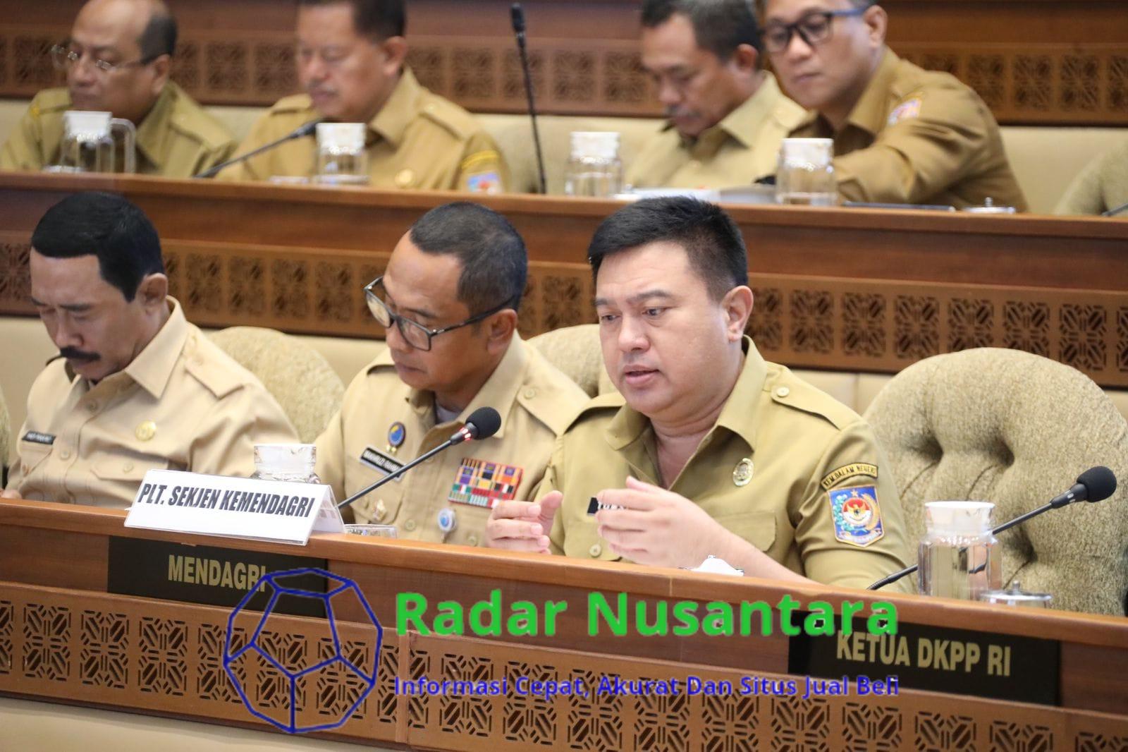 Plt. Sekjen Kemendagri Paparkan Total Pagu Anggaran Rencana Kerja Tahun 2025 Sebesar Rp4,78 triliun