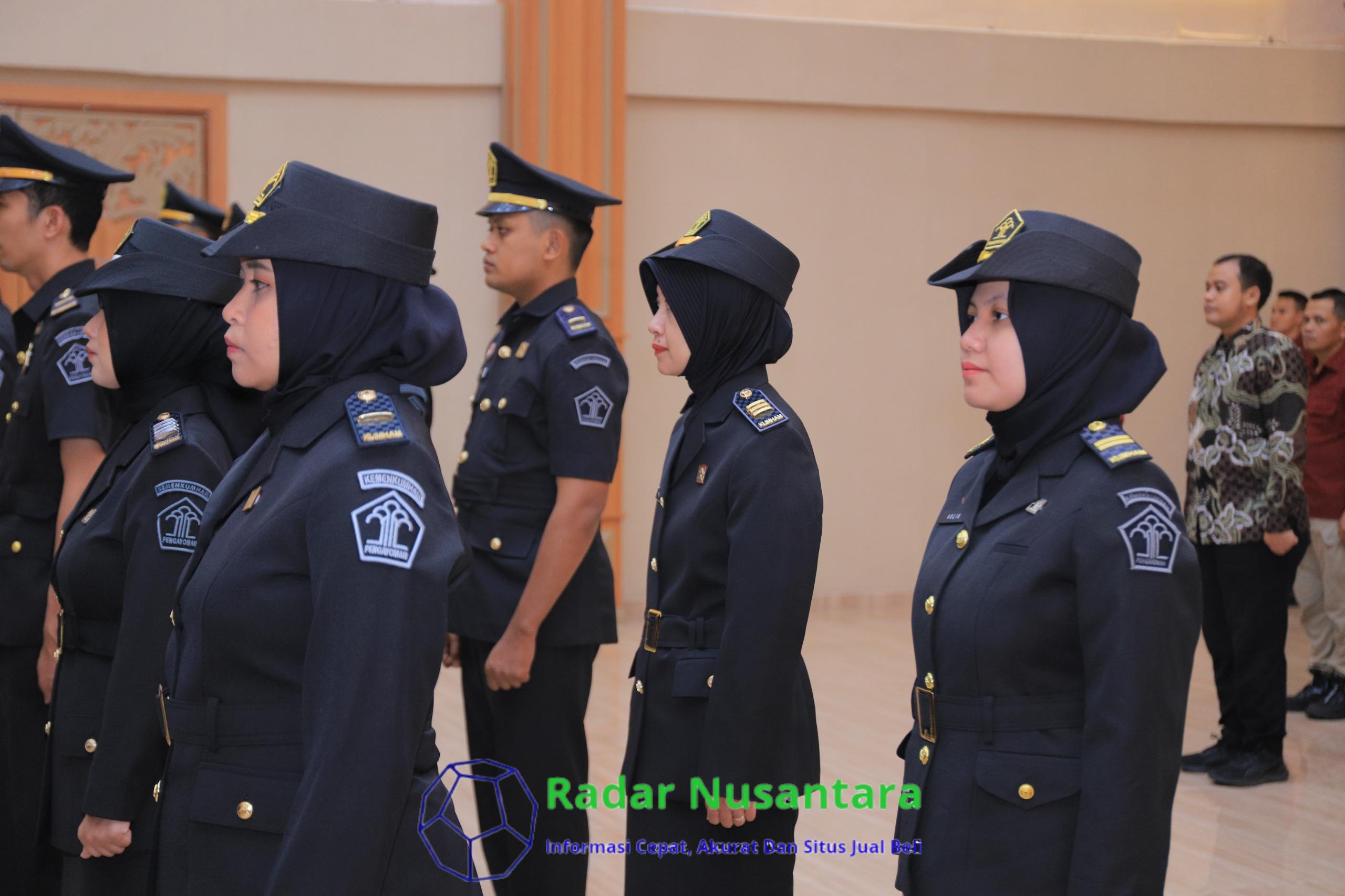 Lantik dan Ambil Supah 23 Pejabat Fungsional Analis Pengelolaan Keuangan APBN, Ini Pesan Kakanwil Kemenkumham Jatim