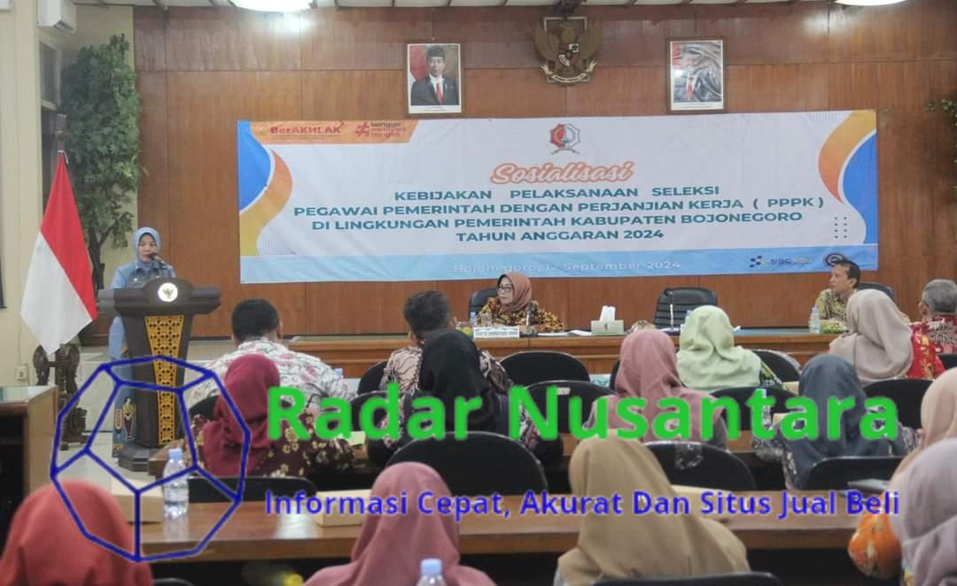 Usulkan 4.001 Formasi PPPK 2024, Ada 14.473 Pendaftar, BKPP Bojonegoro Sosialisasi