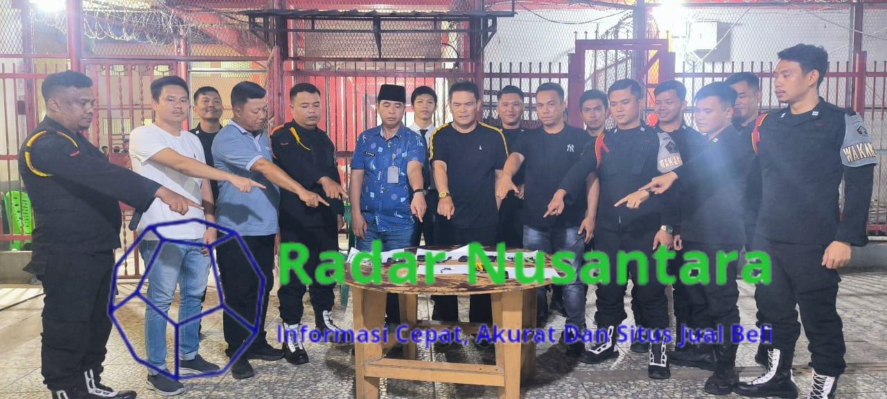 Satukan Suara Say No To Halinar, Lapas Lakukan Razia Bersama