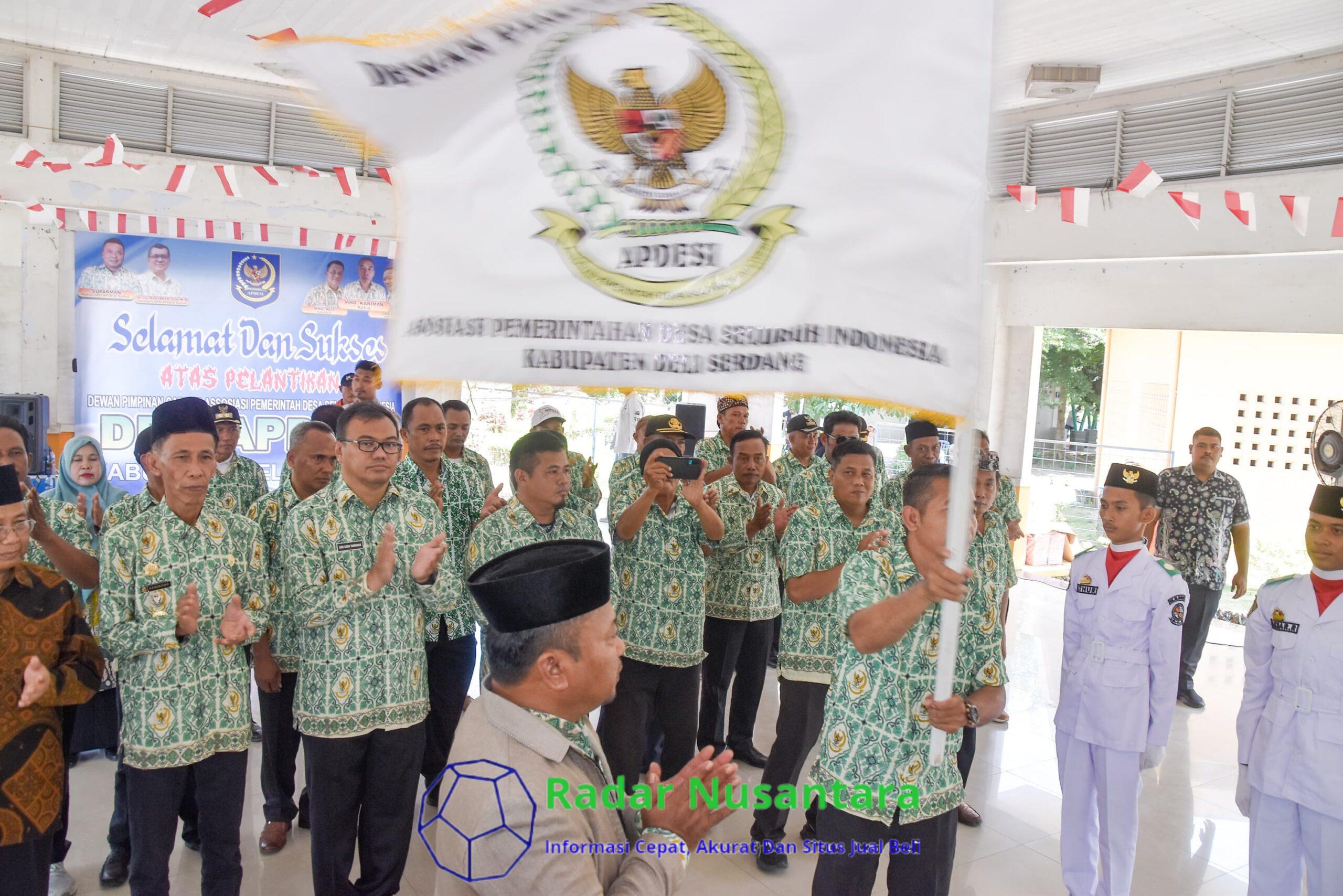 Asri Ludin Tambunan Pimpin Dewan Pakar APDESI Deli Serdang, Siap Dorong Kemajuan Desa