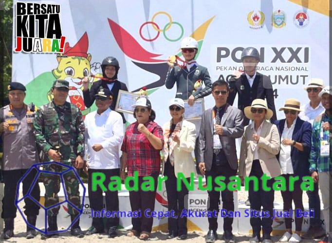 Medali Emas Sumut Bertambah dari Dinov di Equestrian