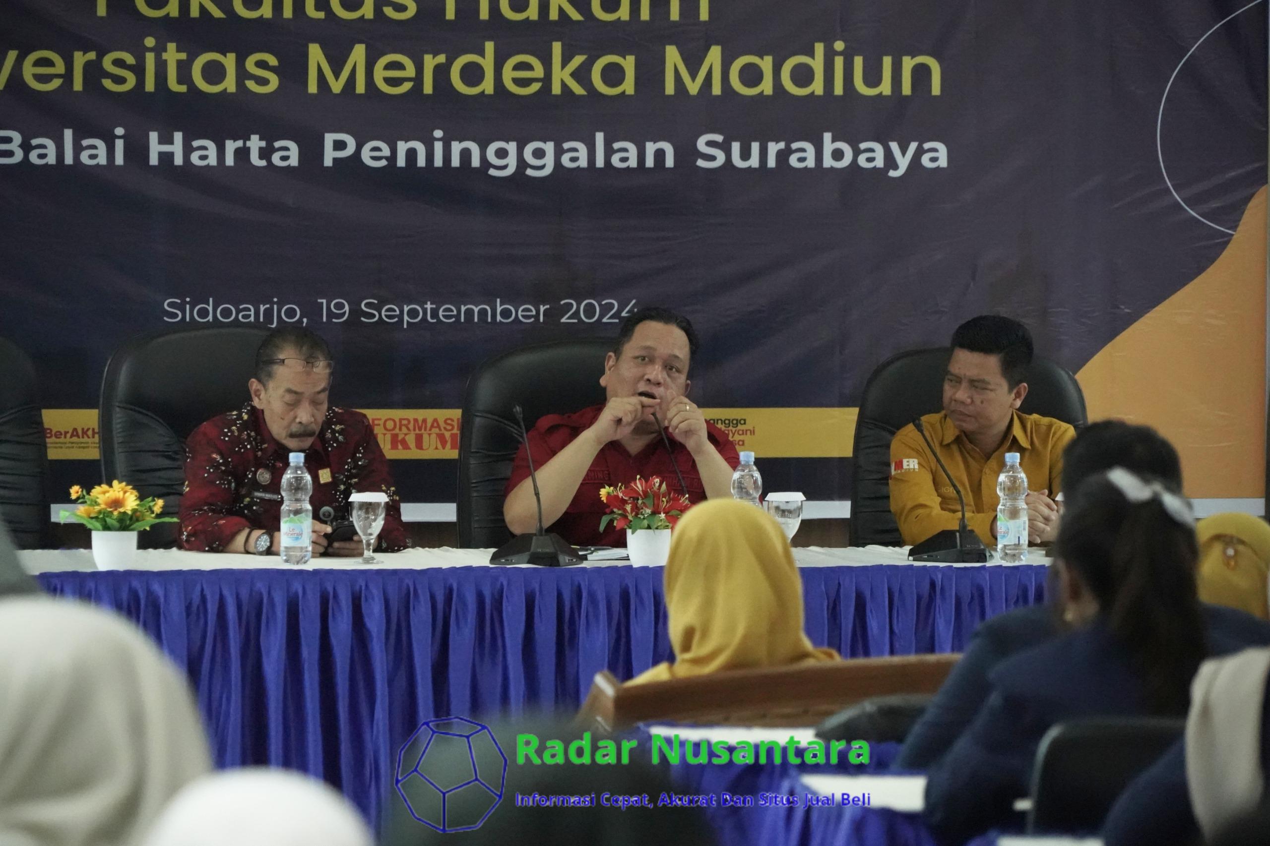 Studi Banding Fakultas Hukum Universitas Merdeka Madiun Pada BHP Surabaya