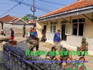 Sambut HUT ke 79 TNI, Pusdiklatpassus Gelar Karya Bakti