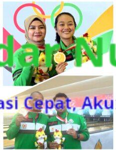 Tim Sumut Raih Medali Emas Pertama di Bowling PON XXI/2024