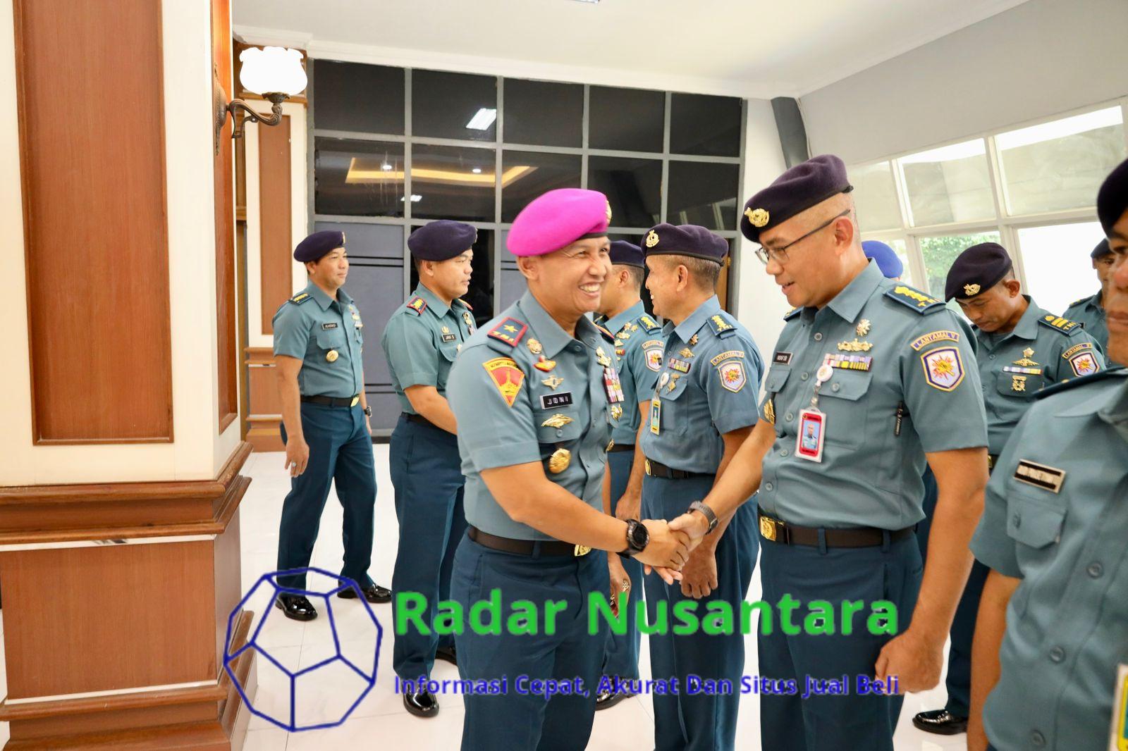 Danlantamal V Pimpin Laporan Kenaikan Pangkat Perwira Lantamal V