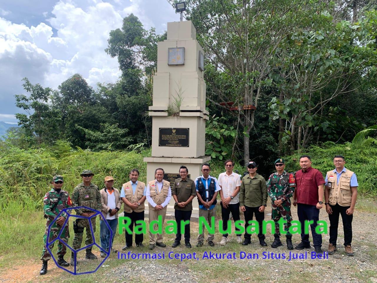 Satgas Pamtas Yonarmed 11 Pos Gabma Simanggaris Terima Kunjungan Konsulat RI Tawau, Bahas Pendirian PLBN di Perbatasan RI-Malaysia