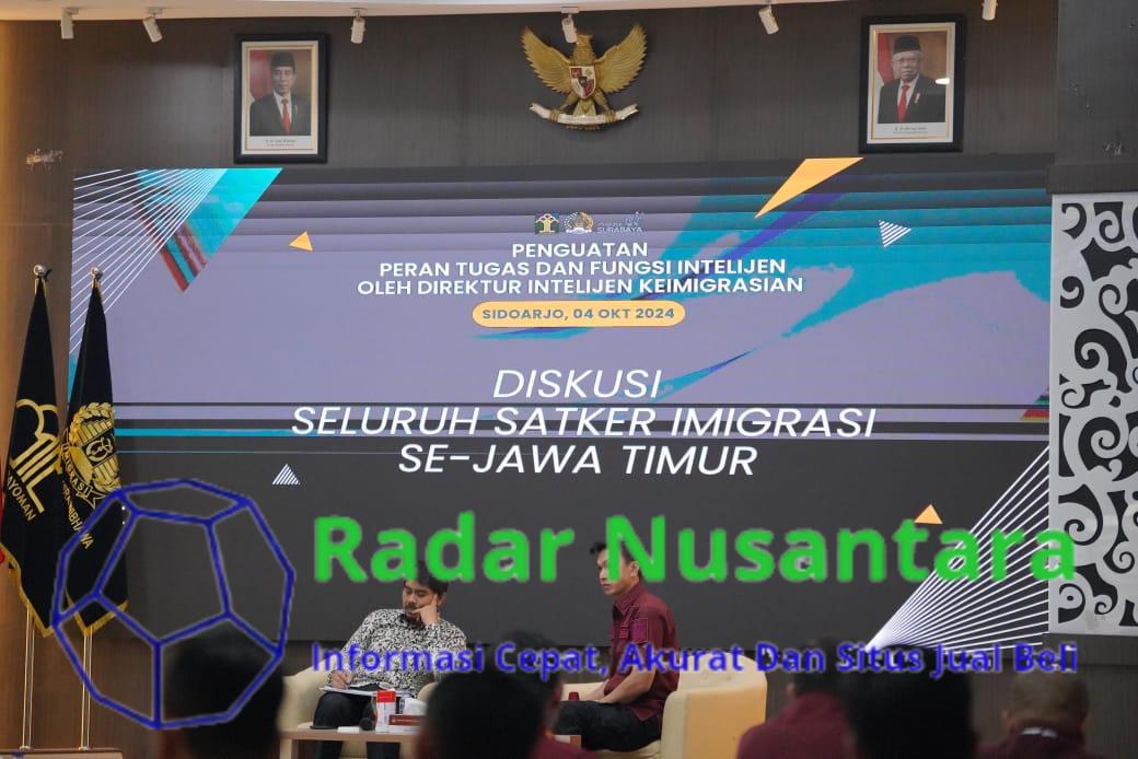 Gelar Penguatan Tugas dan Fungsi Intelijen Keimigrasian