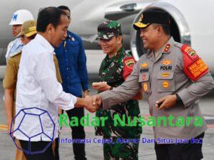 Kapolda Sumut Dampingi Kunker Presiden Jokowi Resmikan Beberapa Proyek Strategis Nasional