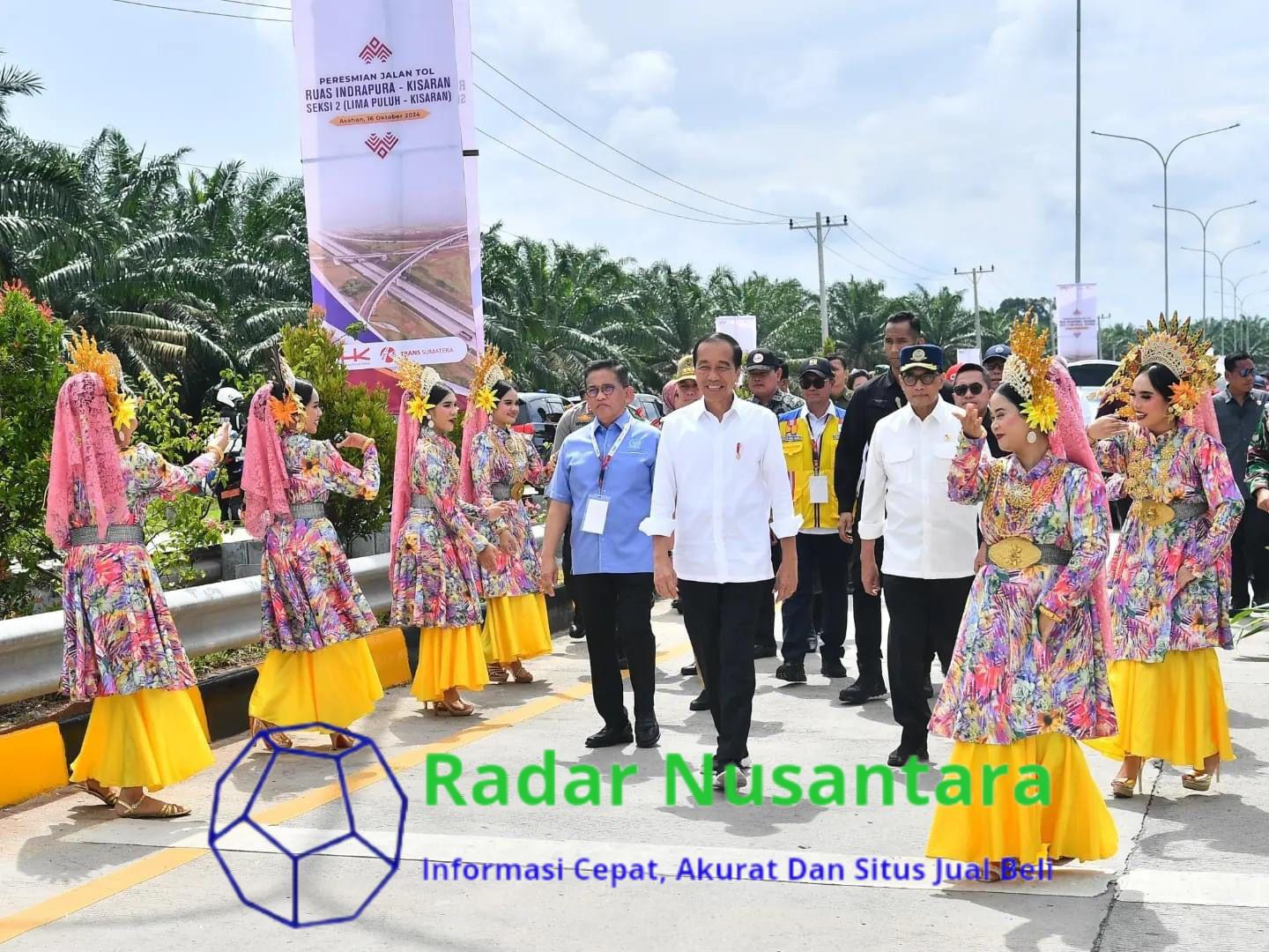 Presiden Jokowi: Daya Saing Sebuah Negara Itu Penting, Pembangunan Jalan Tol Adalah Salah Satunya