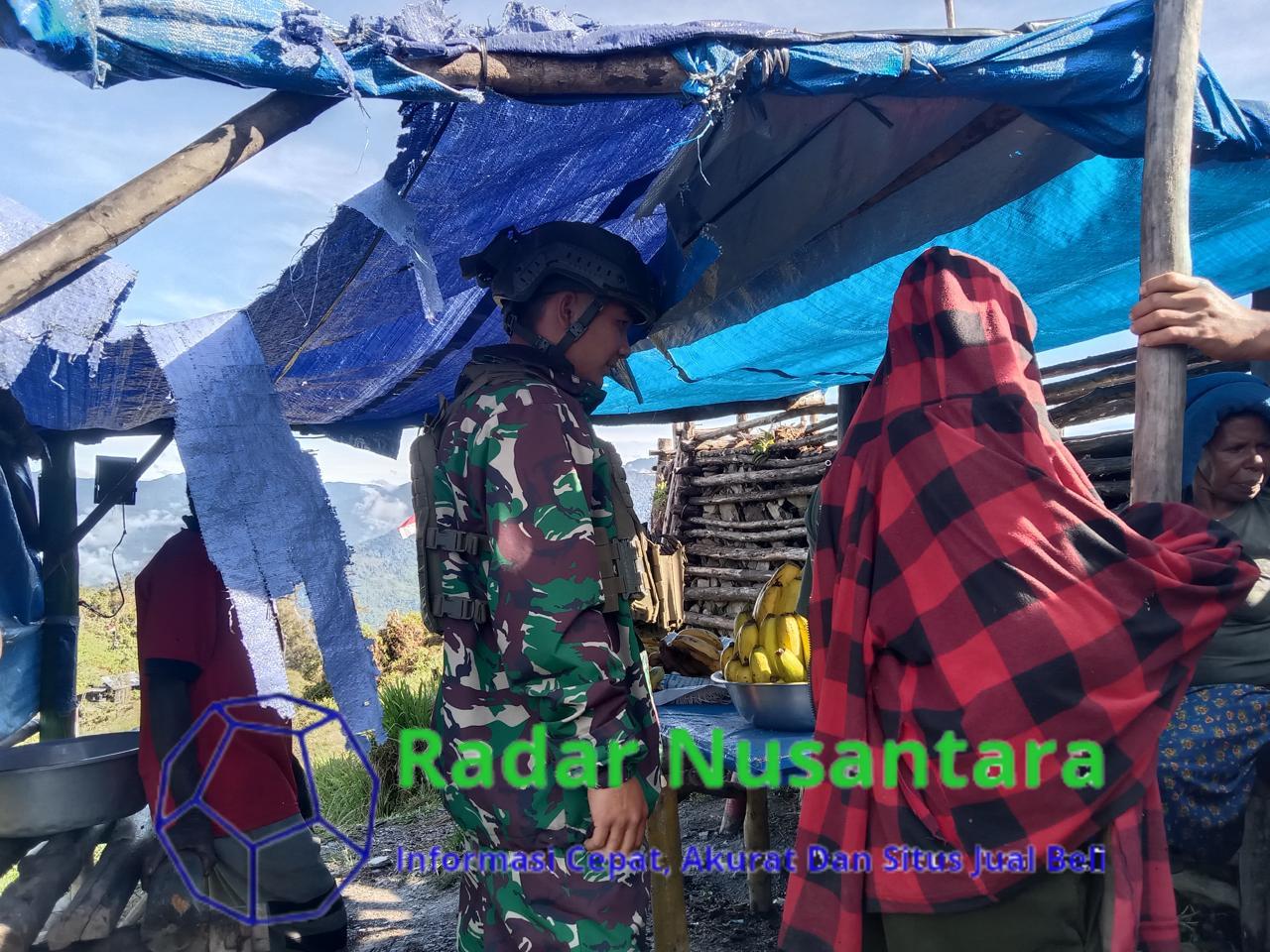 Satgas Yonif 323 Buaya Putih Kembali Bahagiakan Masyarakat dengan Rosita