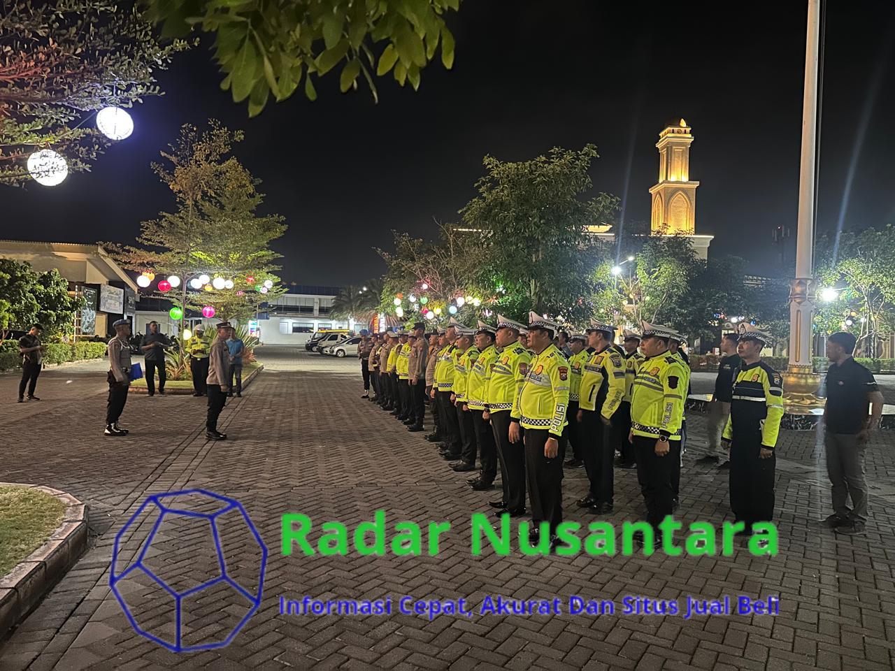 Patroli Malam Polresta Sidoarjo Dalam Rangka Wujudkan Kamtibmas Wilayah Jelang Pilkada Serentak 2024