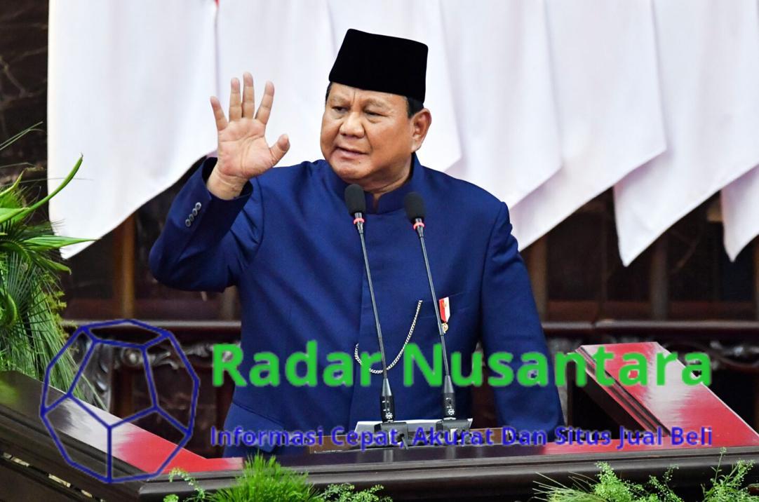Dalam Pidato Perdananya Presiden Prabowo Menegaskan Pentingnya Demokrasi Yang Khas Indonesia