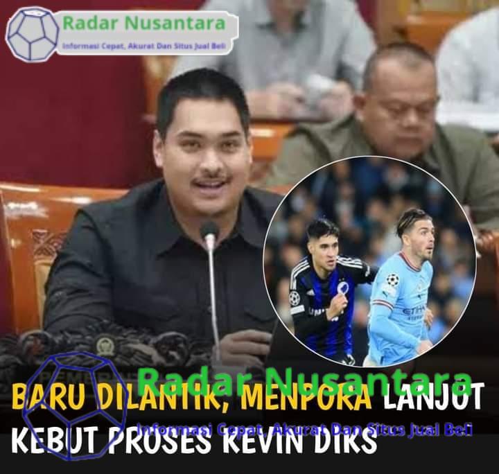 Baru Dilantik, Menpora Lanjut Kebut Proses Kevin Diks