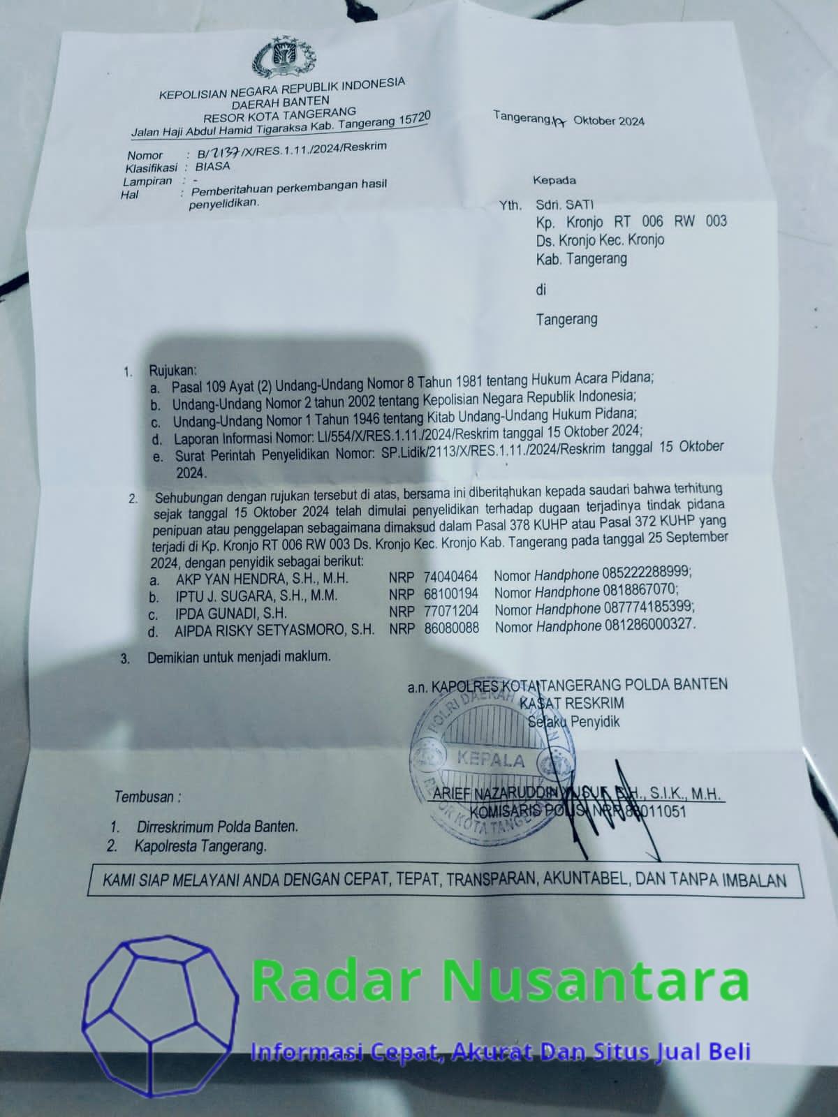 Perkembangan Kasus Penyalahgunaan KTP Oleh SLH, Polisi Akan Segera Panggil Pelaku