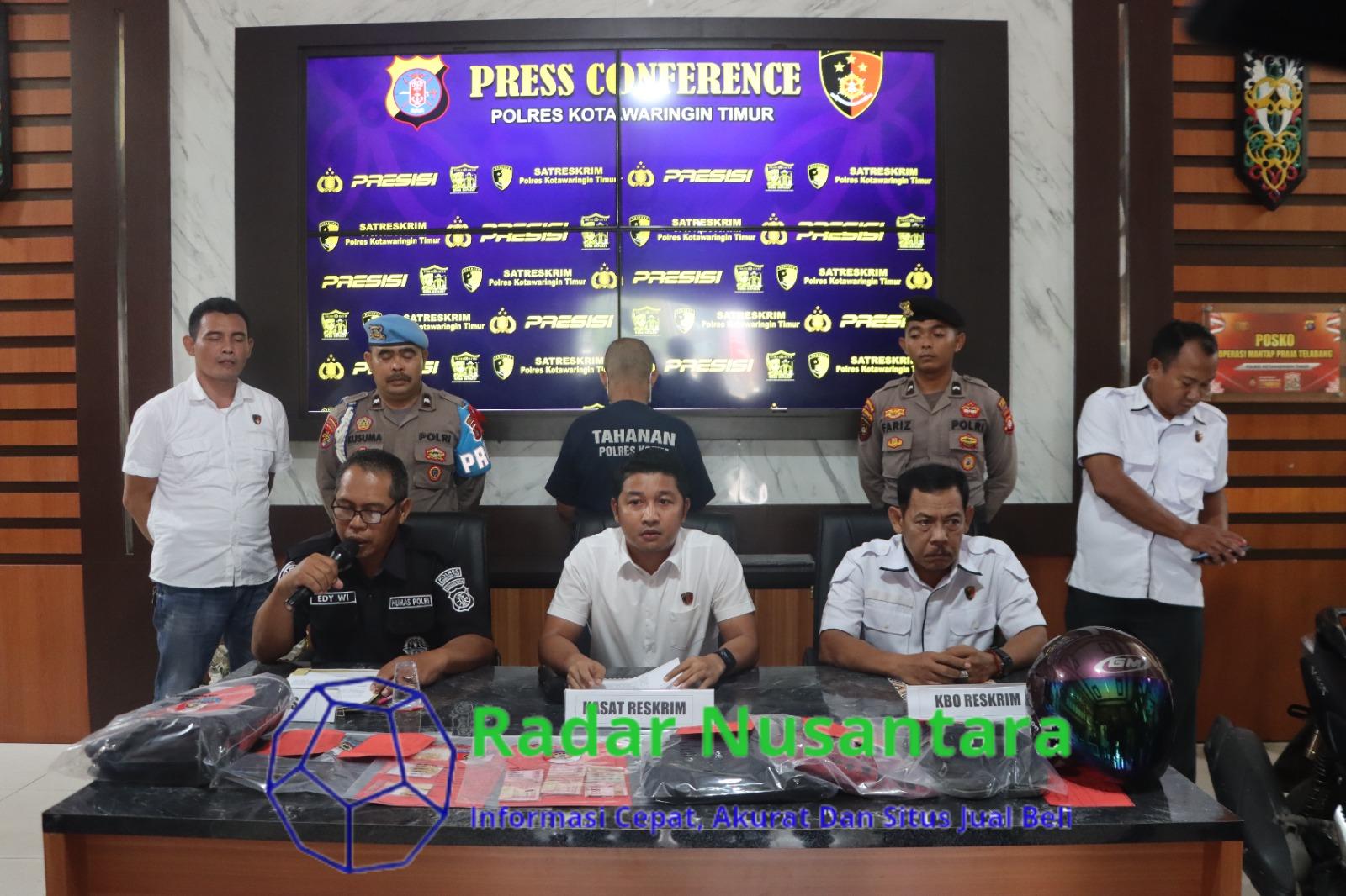 Polres Kotim Berhasil Amankan Pelaku Gendam Yang Tipu Lansia