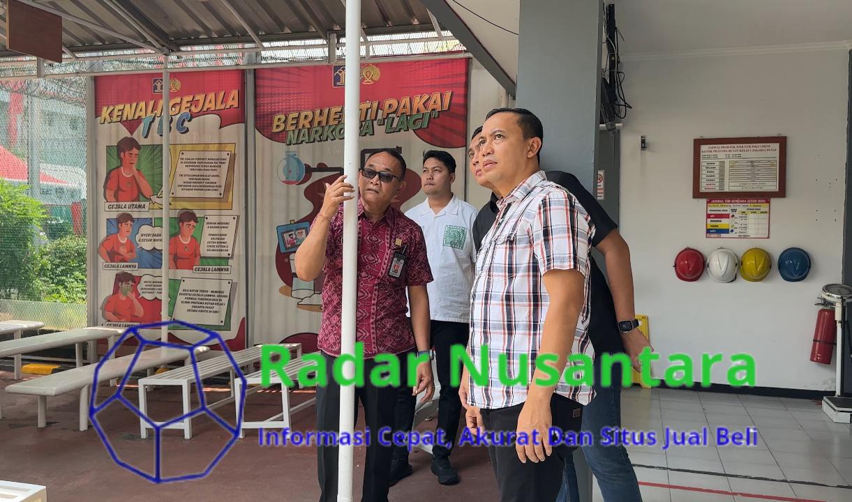 Tindaklanjuti Arahan Menteri Imigrasi dan Pemasyarakatan, Kanwil DKI Kunjungi Rutan Salemba