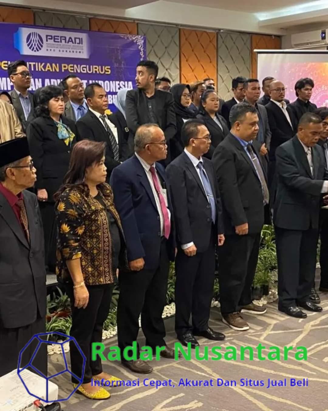 Pengurus DPC PERADI Sukabumi Periode 2024-2029 Resmi Dilantik, Ini Yang Disampaikan Waketum