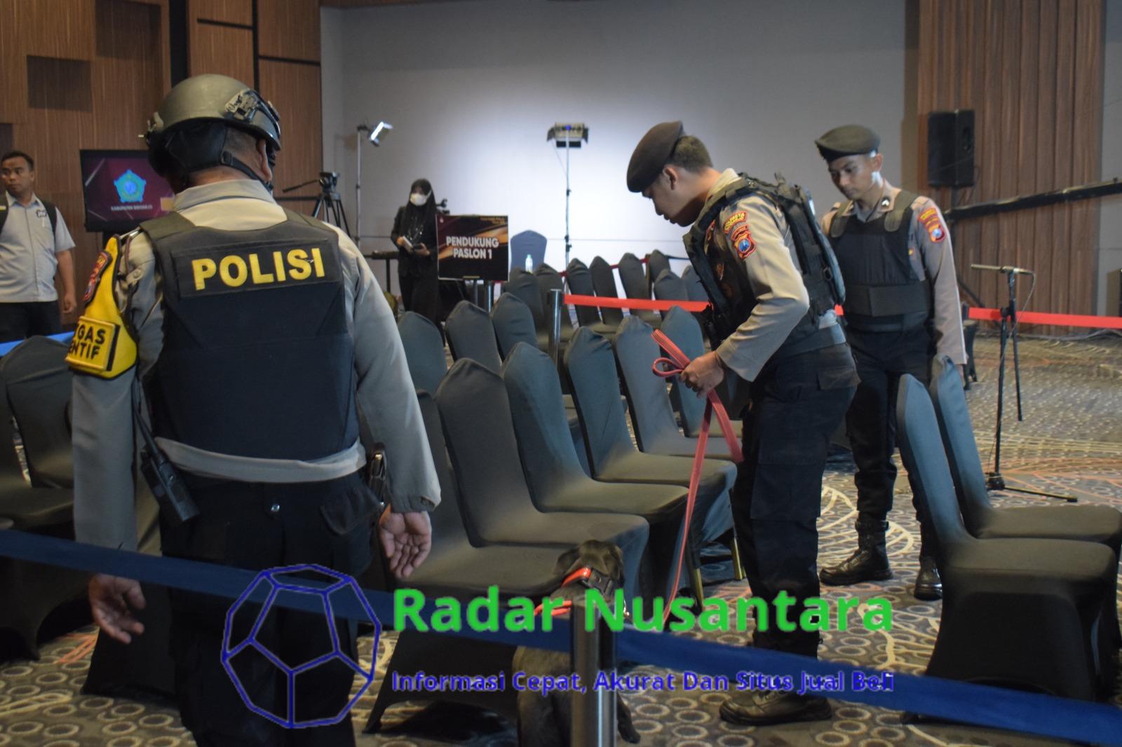 Polisi Amankan Debat Kedua Pilkada Sidoarjo