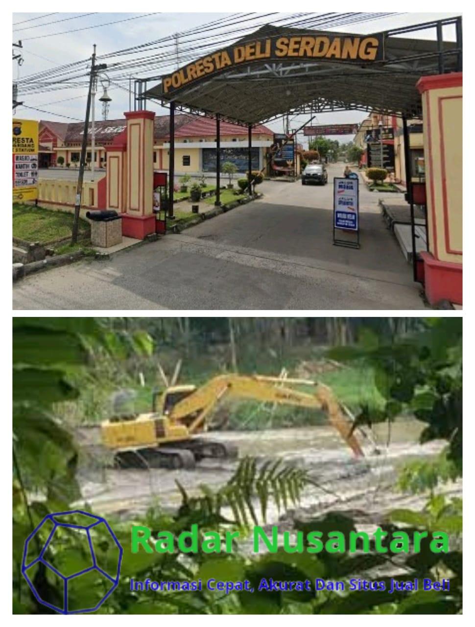 Polresta Deli Serdang dan Polsek Namorambe Tidak Berdaya Menindak Dua Lokasi Galian C Diduga Ilegal di Kecamatan Namorambe ?