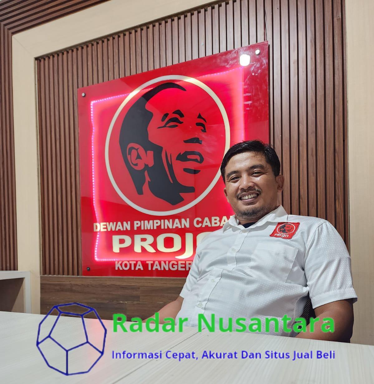 Projo Tangerang Kota Yakin Warga Tangerang yang Cinta Jokowi Pasti Pilih Sachrudin - Maryono