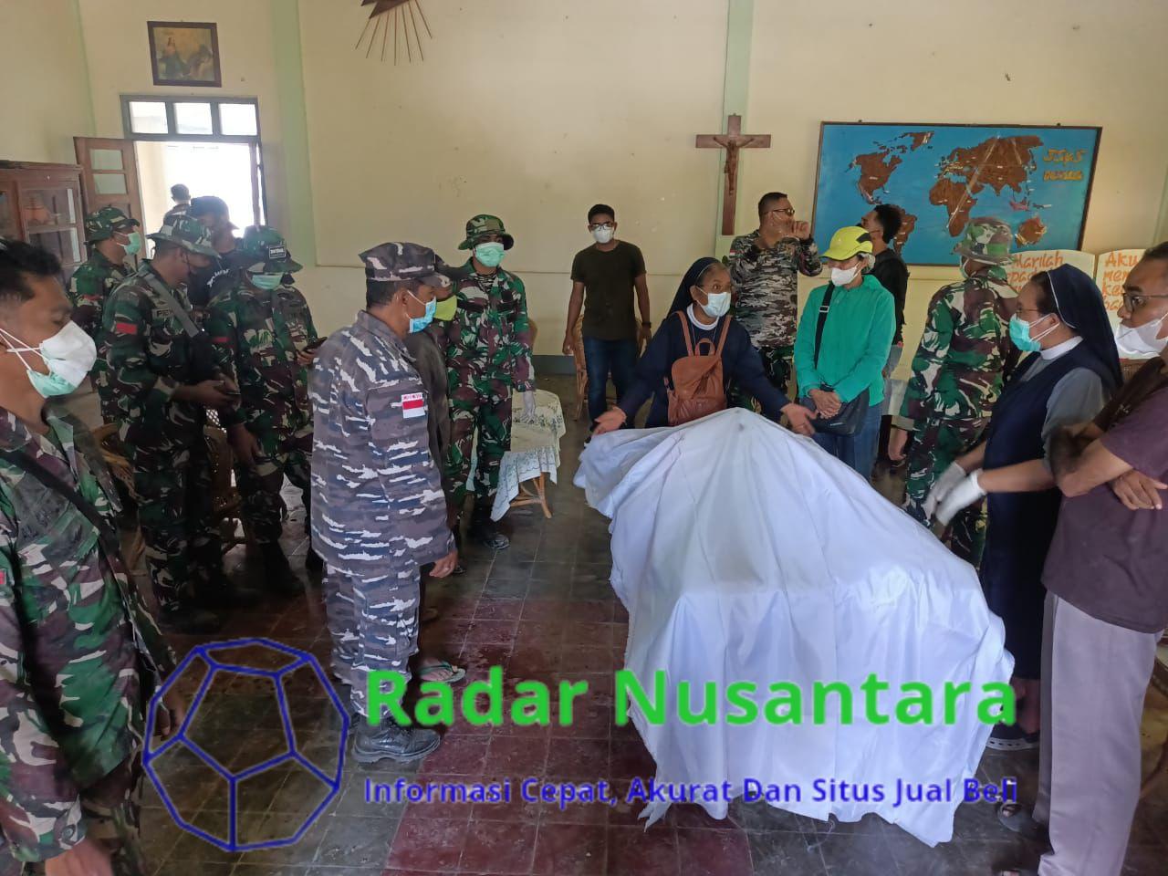 Gunung Berapi Lewotobi Laki-Laki Meletus, Bersama SAR Gabungan TNI AL Gerak Cepat Evakuasi Korban