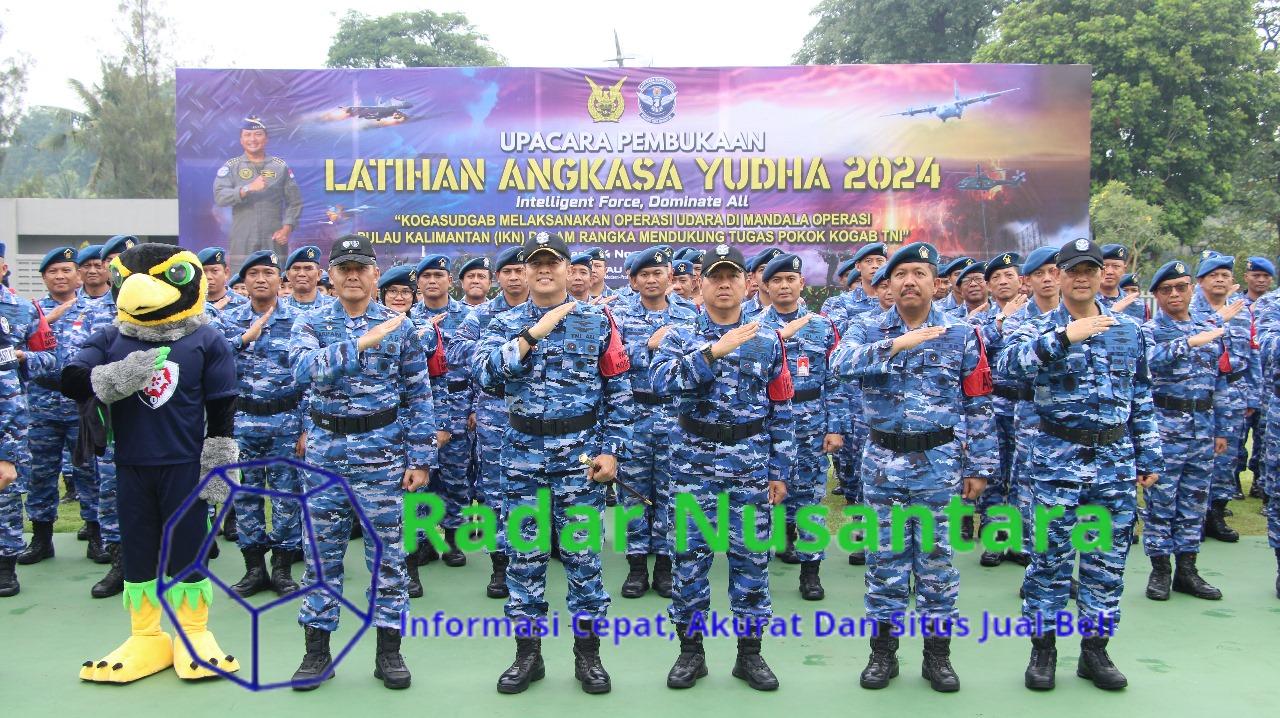 Latihan Angkasa Yudha TNI AU TA. 2024 Resmi Dibuka Kasau