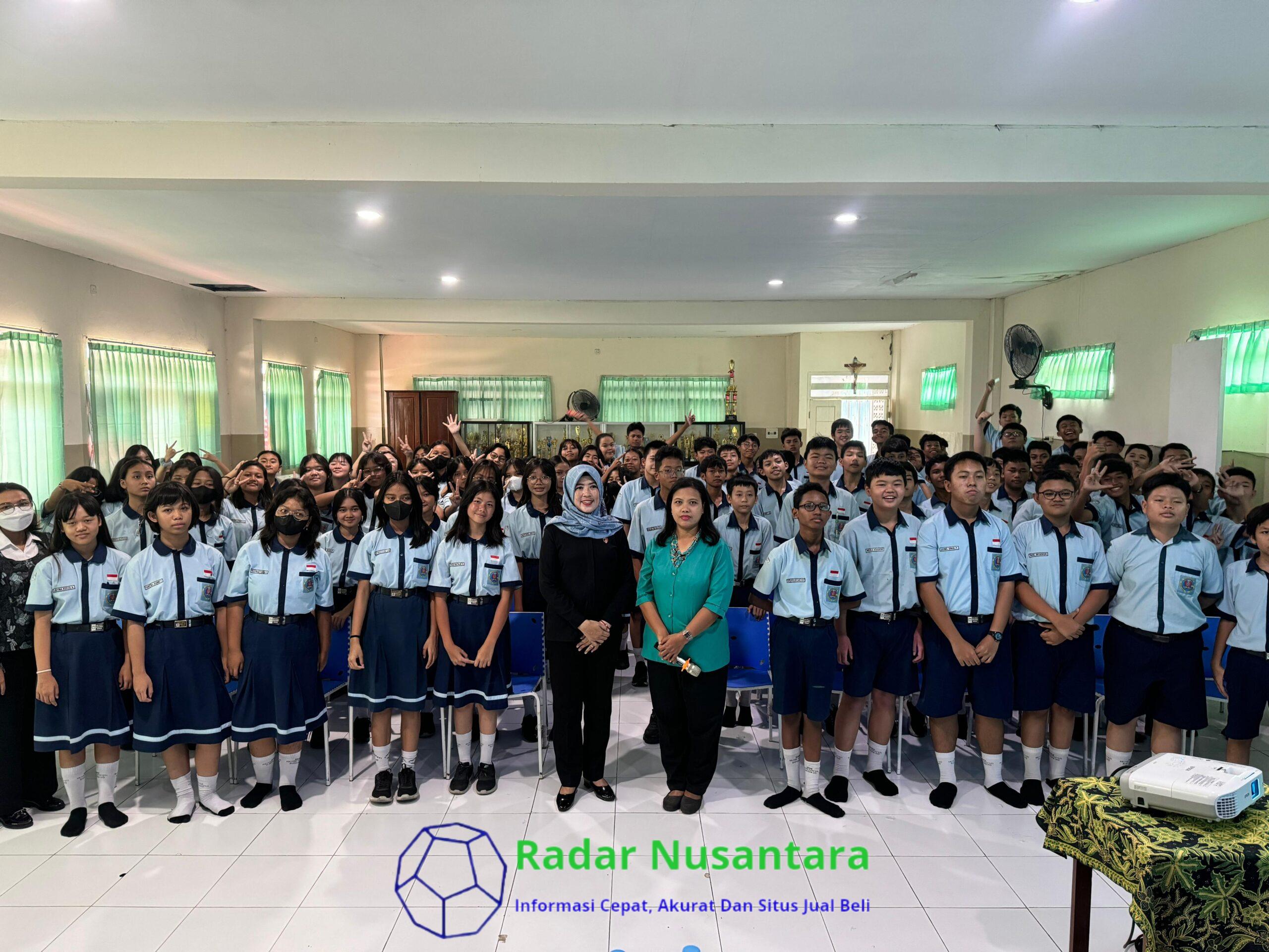 Kanit PPA Satreskrim Polresta Sidoarjo Berikan Edukasi Bahaya Seks Bebas pada Siswa SMP Katolik Untung Suropati