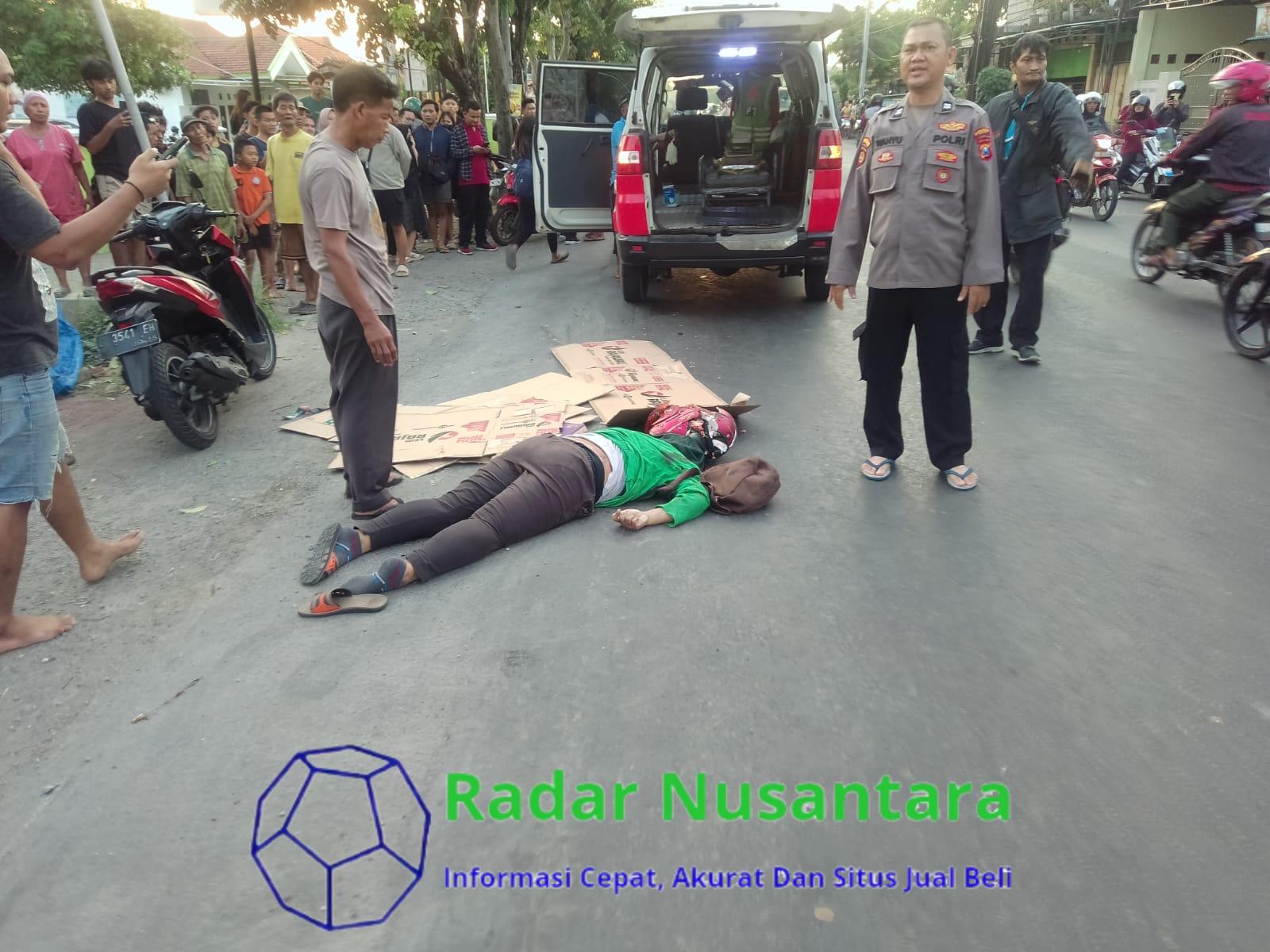 Wanita Asal Surabaya Tewas Terlindas Truk di Driyorejo