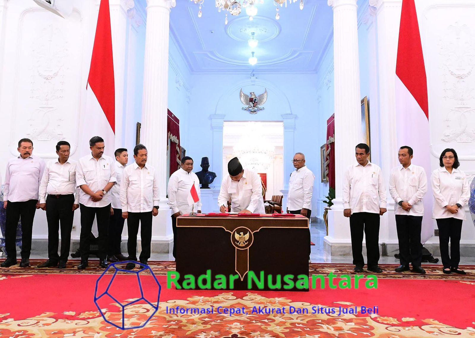 Presiden Prabowo Secara Resmi Menandatangani Pengaturan Pemerintah (PP) Nomor 47 Tahun 2024 Tentang Penghapusan Piutang Kredit Macet UMKM