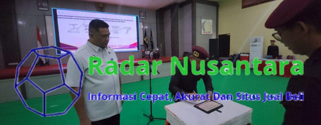 Komitmen Bersih dari Halinar, Lapas Kelas I Surabaya Gelar Deklarasi dan Penandatanganan Pakta Integritas Bersama BNNK Sidoarjo